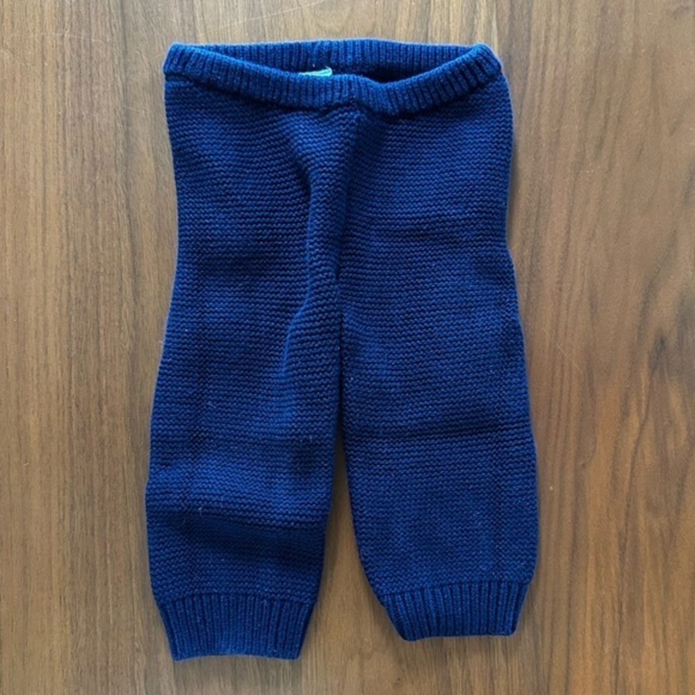 Baby Gap Brennens Favorites Navy Blue Knit Baby Pants size 6-12 months